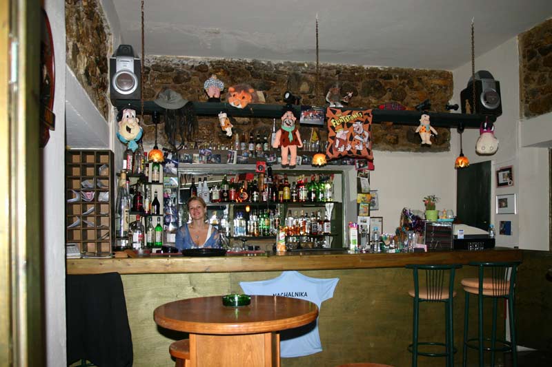 Flintstones Bar Café.
