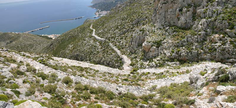 Hiking the Italian Pad - Nice Panoramic View