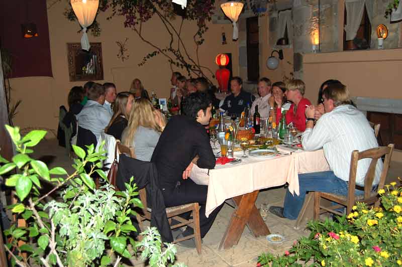 Incentive Welcome GmbH. - Dinner at Hamam Oriental.