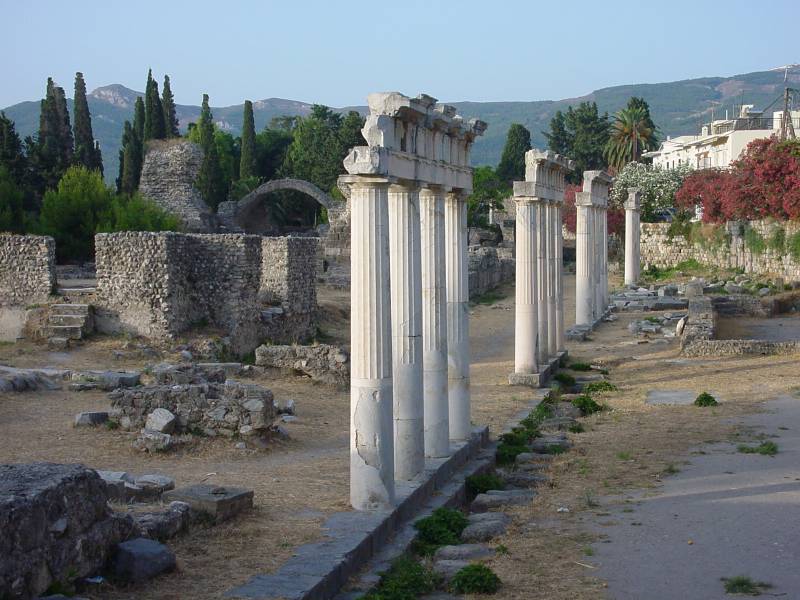 The City Tour - The ancient Gymnasium at Ksystos
