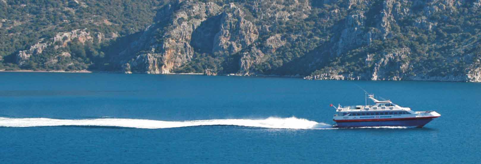 Catamaran Boat to Didima and Ephesus