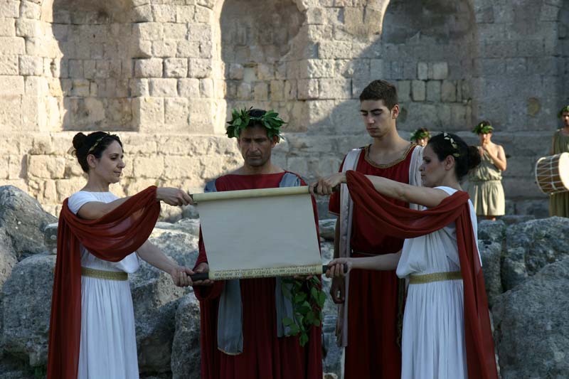 Re-enactment of the Oath of Hippocrates