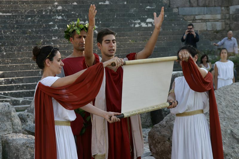 Re-enactment of the Oath of Hippocrates