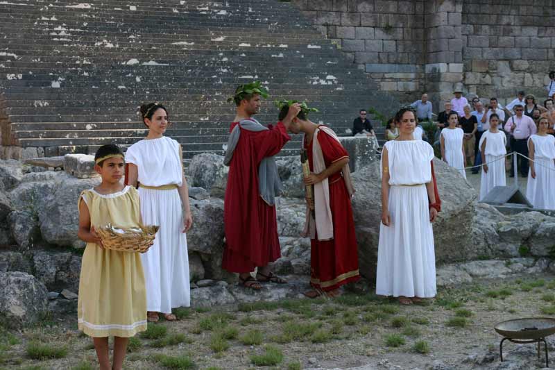 Re-enactment of the Oath of Hippocrates