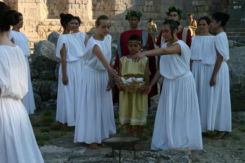 Re-enactment of the Oath of Hippocrates