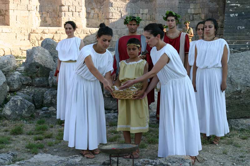 Re-enactment of the Oath of Hippocrates