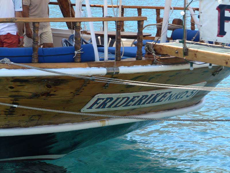 3 Island cruise with Friederike.
