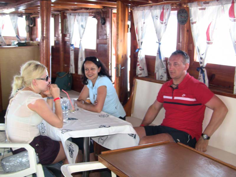 3 Island cruise with Friederike.