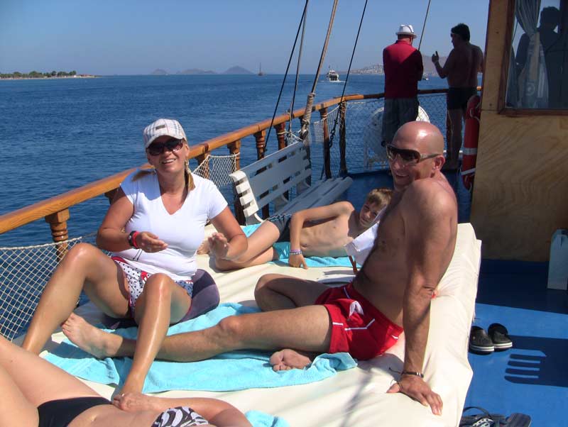 3 Island cruise with Friederike.