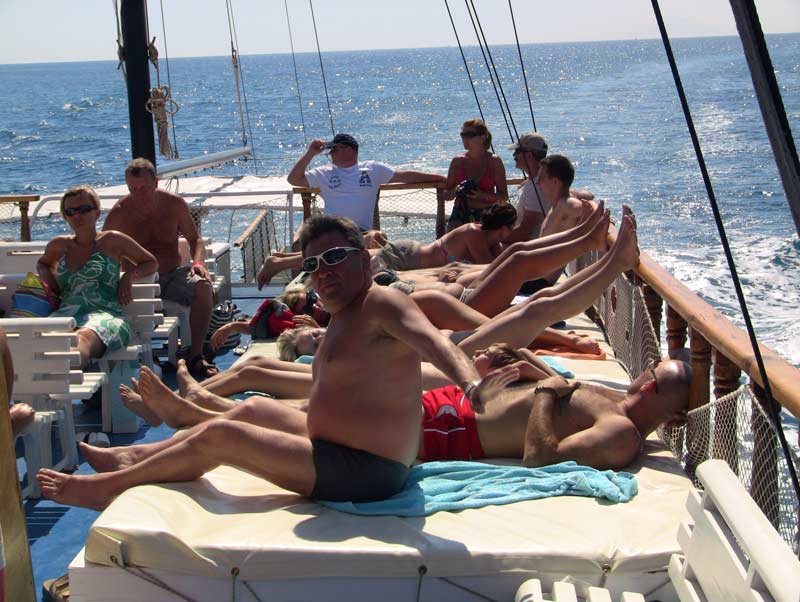 3 Island cruise with Friederike.