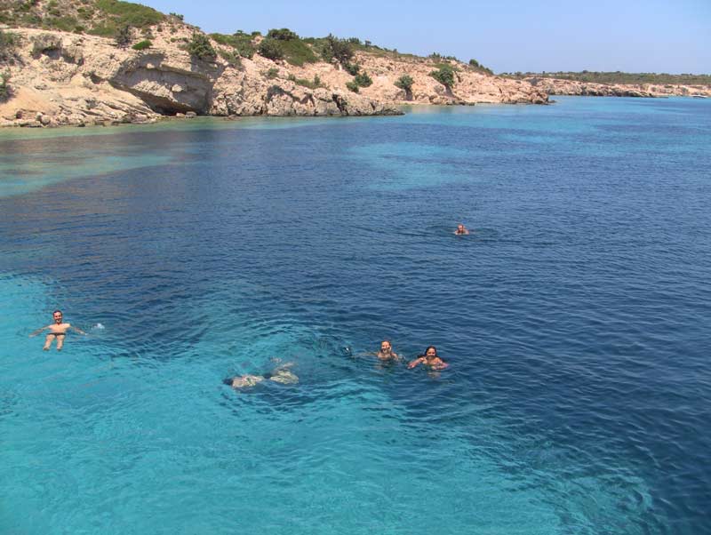 3 Island cruise with Friederike.